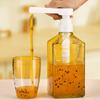 10/15/20/30CC Liquid Dispenser with Scale Coffee Syrup Drip Bottle with Hydraulic Pump Nozzle Head Kitchen Honey Jar Container