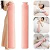 Reusable Extra Long Hot Water Bottle Removable Anti-scalding Water-filled Waist Warmer Portable with Cover Warm Water Bag Waist