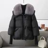 Loose Ladies Cropped Jacket Winter Woman Parka Overcoat Korean Fashion Female Ultra Light Warm Coat