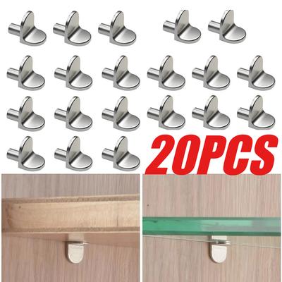 Shelf Support Columns Cabinets Wardrobes Laminated Boards Dowels Glass Nickel Plated Dowels Fixed Brackets Furniture Hardware