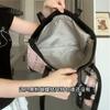 Pink tote bag, new super fire commuter versatile large capacity light luxury niche high-end shoulder bag women