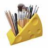 Cute Desktop Storage Rack 3 Grids Makeup Brush Bucket Stationery Organizer  Household