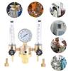 Double Tube Argon Regulator Flowmeter Gas Pressure Reducer G5 8 Male Thread for Welding