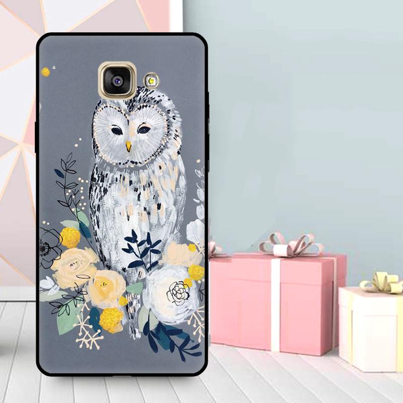 Cute Owl Cartoon Case For Samsung Galaxy J7 J5 J3 2017 J1 A3 A5 2016 A9 A7 A6 A8 J8 2018 J6 J4 Plus Cover