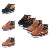 Luxuriöse Baby Jungen Kinder Anti-Rutsch Sneaker Schuhe Weiche Sohle Lässig Walking Warme Krabbelschuhe