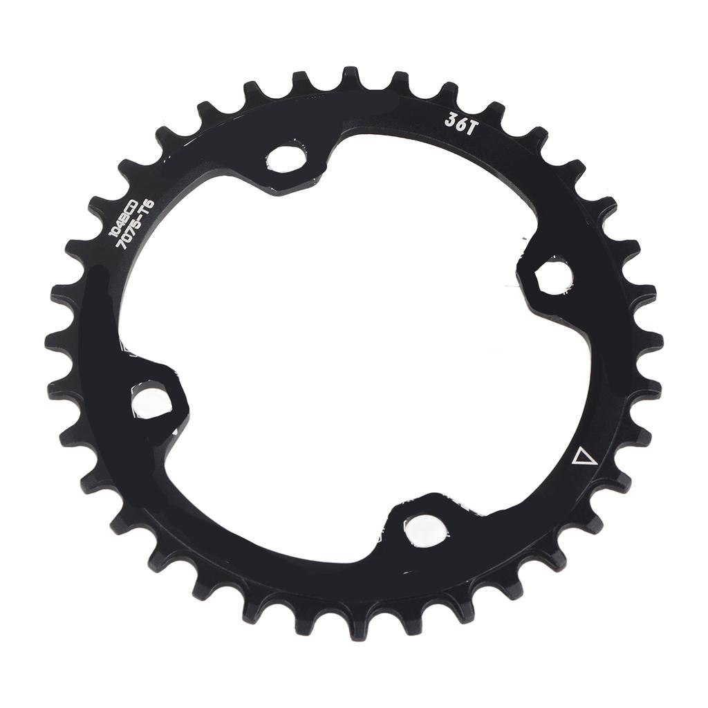 32 34 36 38T BCD 104 Mountain Bike Steel Single Crank Chain Ring Repair Parts