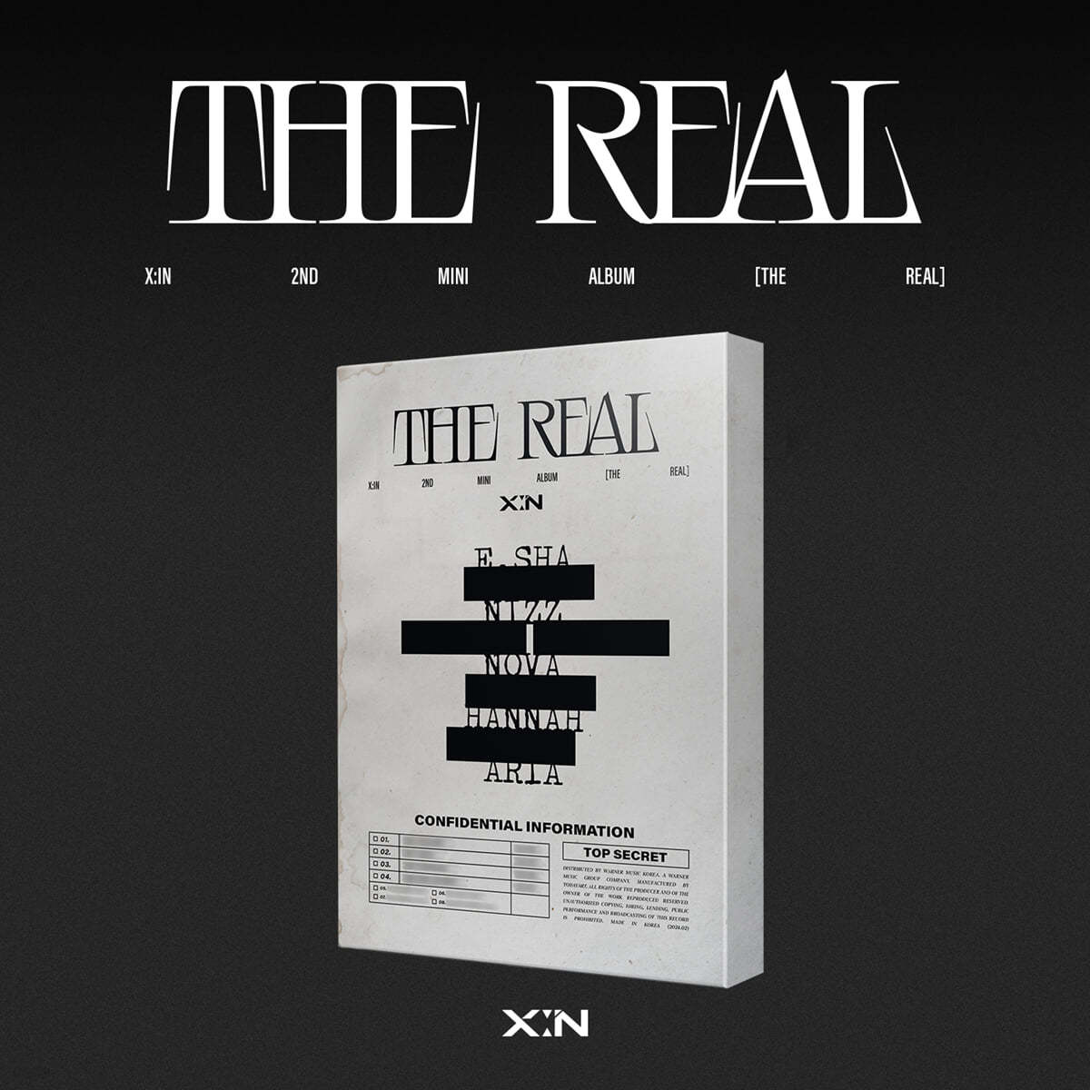 

Х:IN - THE REAL / 2-й міні-альбом THE REAL