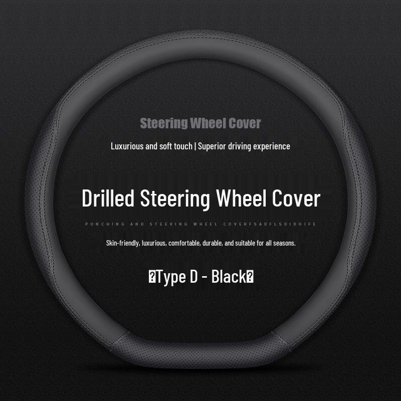 Ultra-Thin Anti-Slip Steering Wheel Cover for 2026 Ford Mondeo