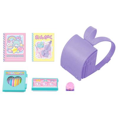 TAKARA TOMY Şık Okul Çantası Seti Oyuncak Yaşları Licca-chan LG-09 Giydirme 3+