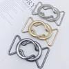 Adjustable Eight-Character Metal Buckle and Hook Set for Curtain Tiebacks and Clothing Accessories