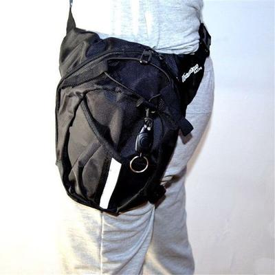 Sac de jambe de taille imperméable Oxford pour hommes, pochette de cuisse tombante, ceinture de hanche, sac à main de motocycliste, sacs à bandoulière messager