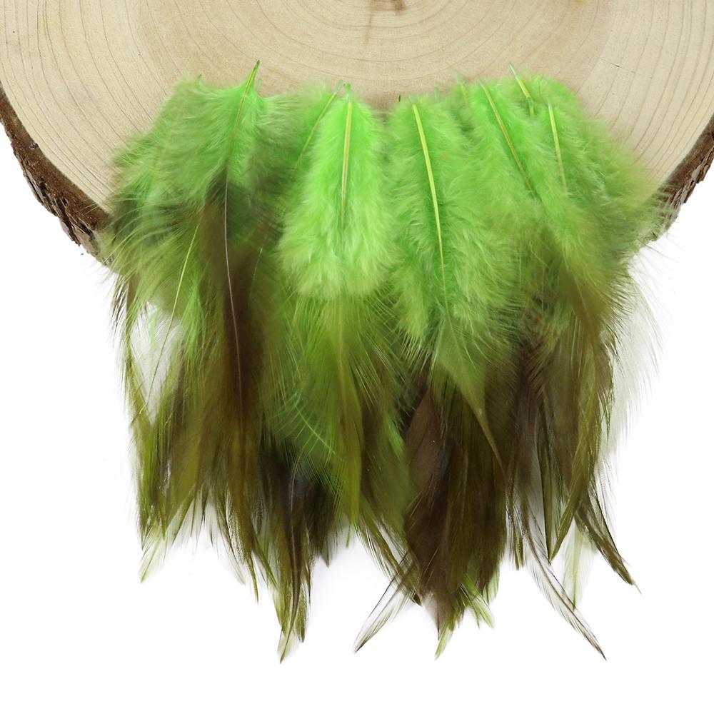 Natural Rooster Feathers 10-15Cm Pretty Chicken Feather For Crafts Jewelry Earring Making Accessory Party Decoration