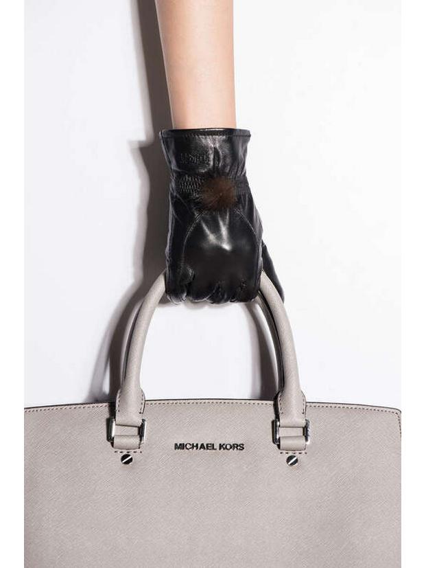 Hengyuanxiang Women's Winter Goatskin Gloves