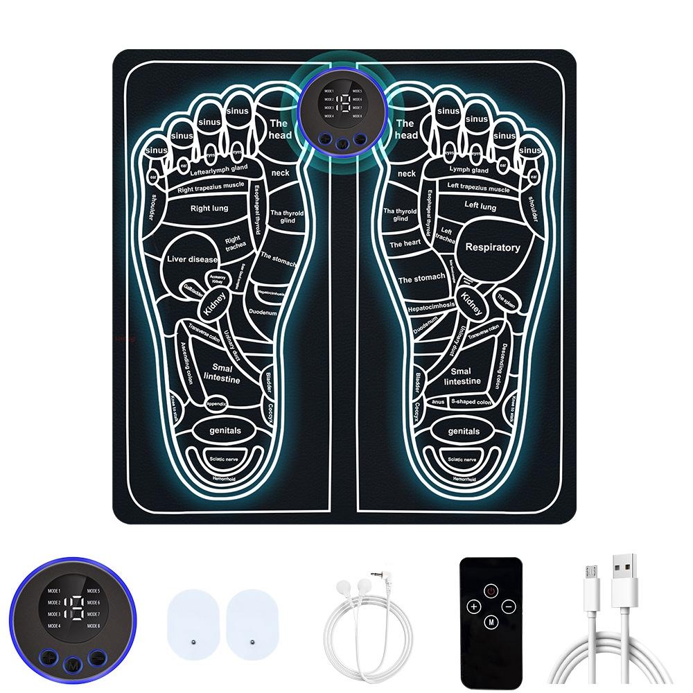 EMS Foot Stimulator Pad – Electric Foot Massager Mat for Plantar Pain Relief, Circulation & Relaxation