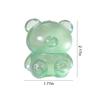 4Pcs Cute Bear Squeeze Ball Colorful  Bear Squishies Balls Lightweight for Kids Adults Classroom Prize Party Favors