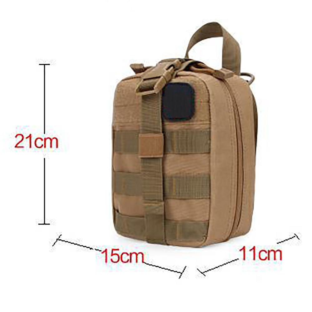 Outdoor Camping Travel First Aid Kit Tactical Medical Bag Multifunctional Waist Pack Climbing Bag Emergency Case Survival Kit