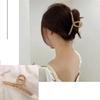 New Metal Claw Clip for Women Gold Geometric Hair Claw Large Size Headband Hairpin Claw Clip Hair Crab Hair Accessories