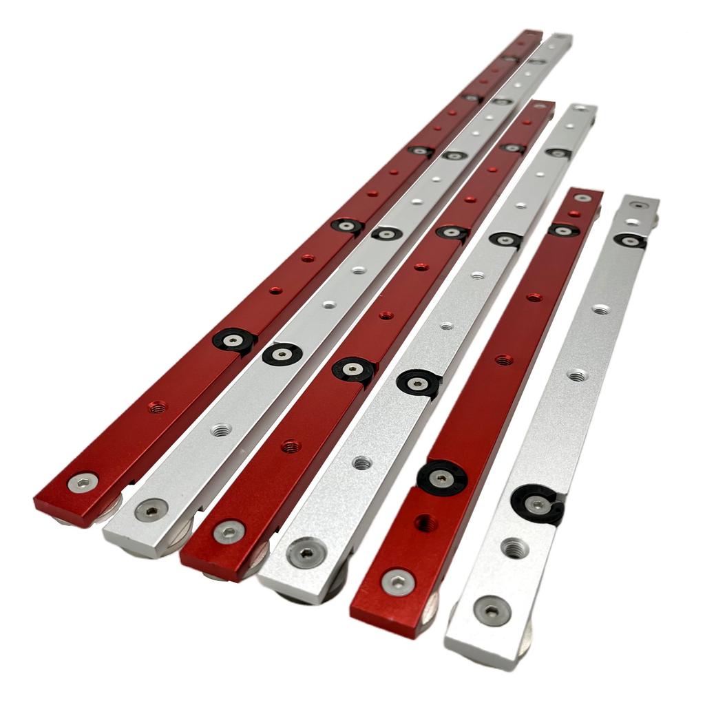 Woodworking T-track Slider Aluminum Alloy Limitable Miter Bar Rail Slider Table Saw Gauge Rod