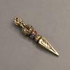 Handcraft Pendant Vintage Rust Resistant Brass Solid Religious Pestle Prayer Pendants for Home