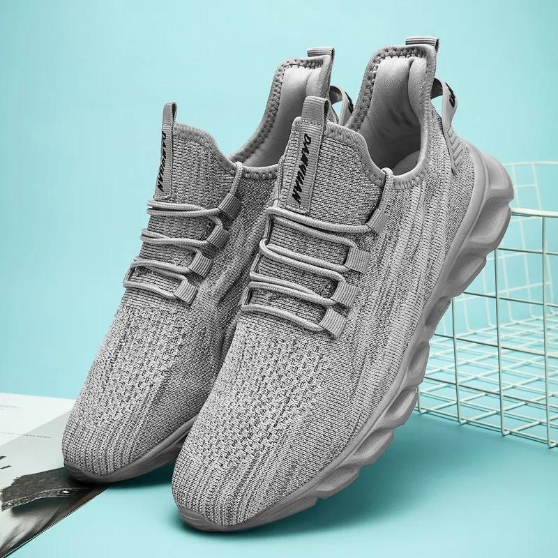 Damyuan Fashion Men's Sprots Shoes Non-Slip Male Sneakers 2025 Breathable Casual Athletic Shoes Tennis Big Size 40-46 Hombre