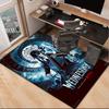 Wednes-day Gothic Family Reunion Office Rug Chair Mat, Game Carpet, Suitable for Front Door, Bedroom, Living Room, Desk, Holiday Gift