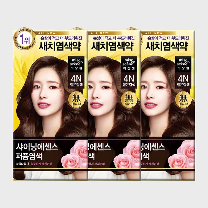 Shining Essence 4N Dark Brown 3ea