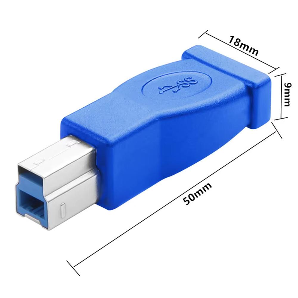 Adaptor Convertor de Transfer Date USB Tip C Femelă la USB 3.0 B Masculin pentru Imprimantă Scanner Hard Disk Extern Conector Laptop