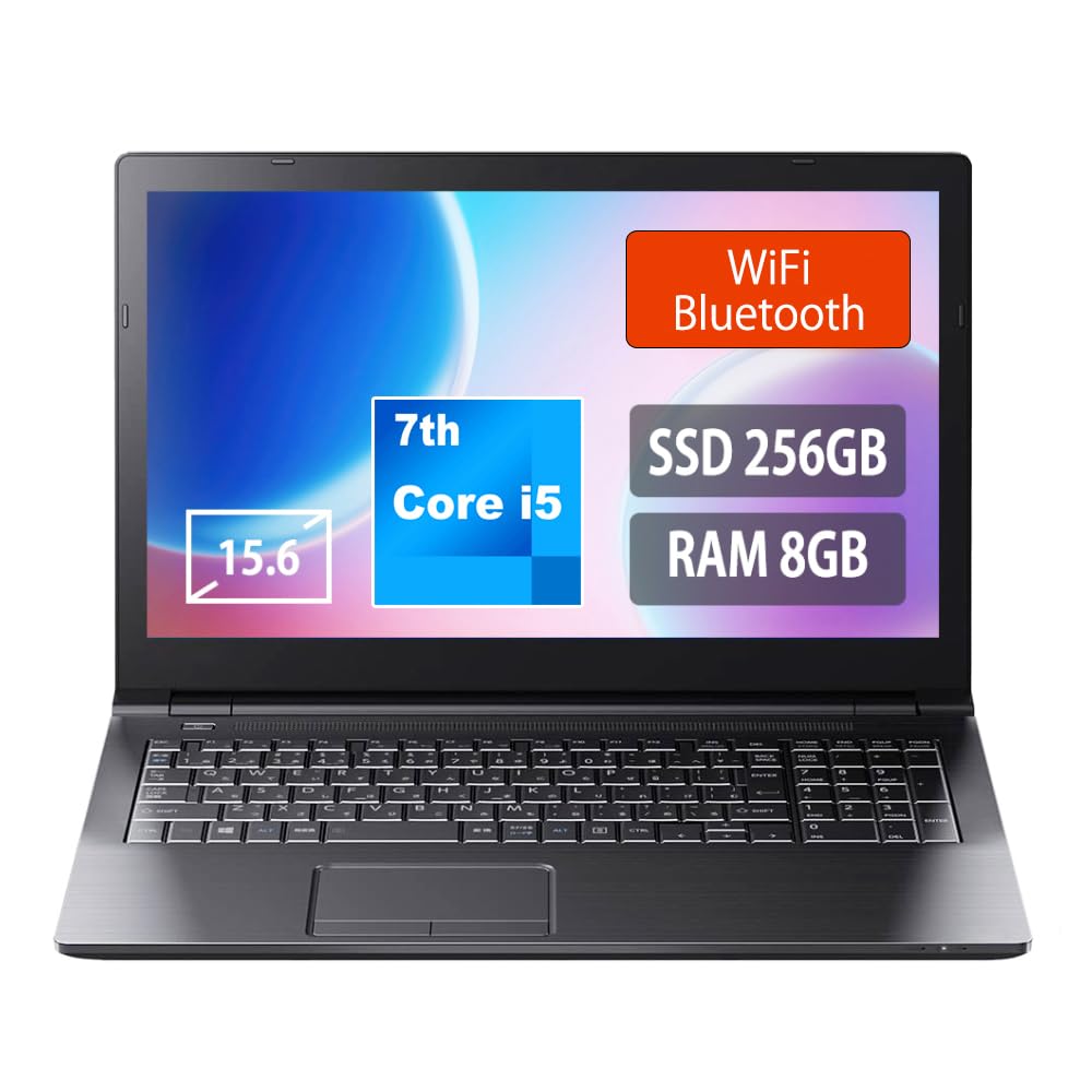 

Refurbished Dynabook Laptop with Windows 7th Generation Core 8GB 256GB Fast Boot HDMI Wireless and Microsoft Office 2019 B65/B55 11, i5, RAM,