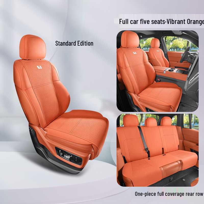 Ideal L7 Universal Suede Car Seat Cushion for Five-Seater - Four Seasons Half Surround Saddle Pad