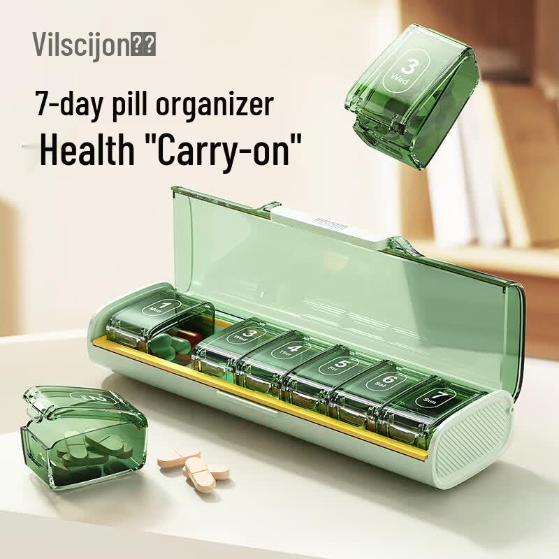 Portable Weekly Pill Organizer