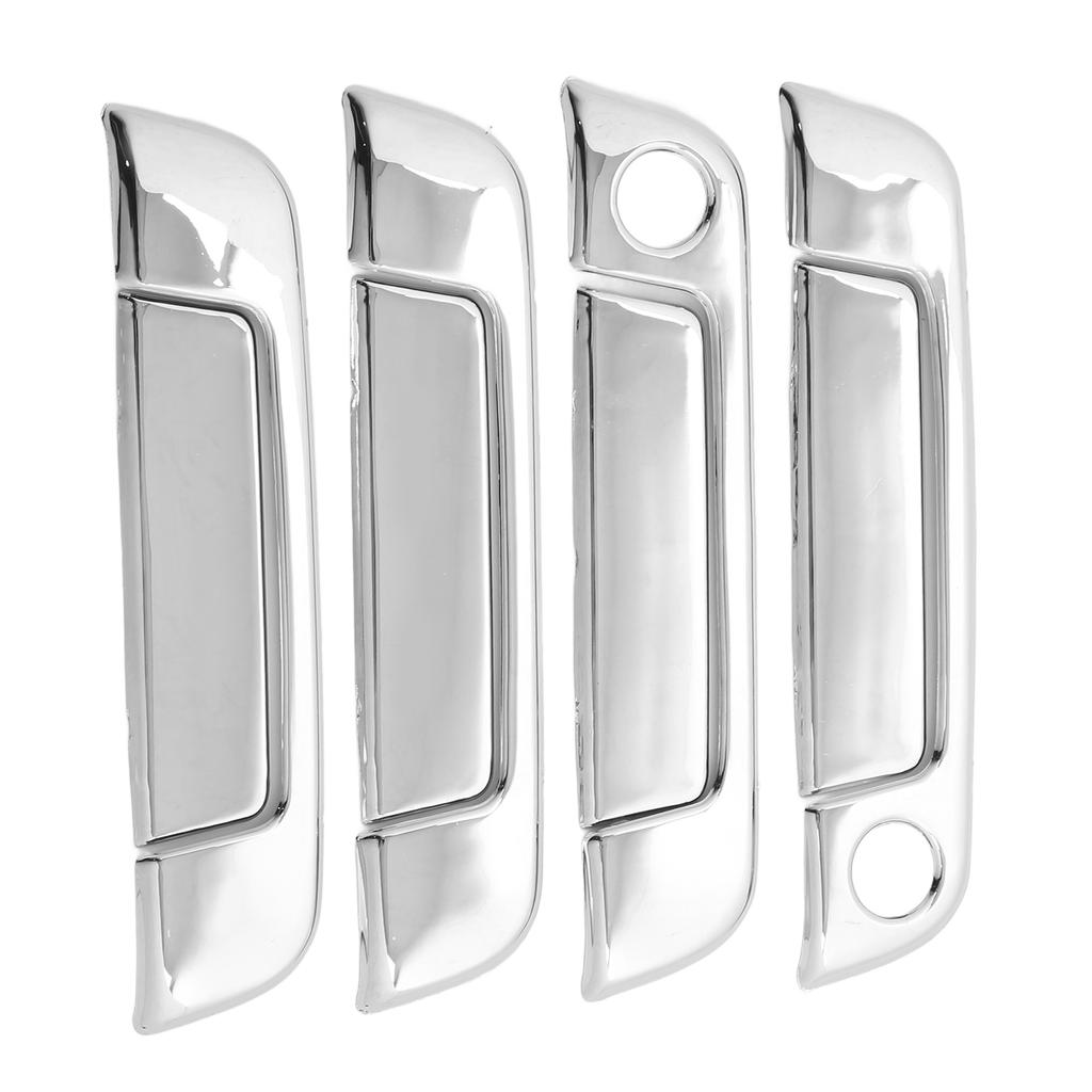 4Pcs Car Exterior Door Handle Cover ABS Chrome Weatherproof Replacement for BMW E36 3-Series E34 5-Series E32 7-Series
