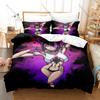 Personality Juri Han Bedding Set New Duvet Cover Pillowcase Street Fighter Game Anime Style Soft Bed Set Twin Full Queen King