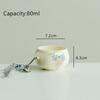 1 Pc Chinese Creative Ceramic Tea Cup Handmade Flowers Teacup Household Beauty Tea Bowl Travel Personal Meditation Cup Tea Set