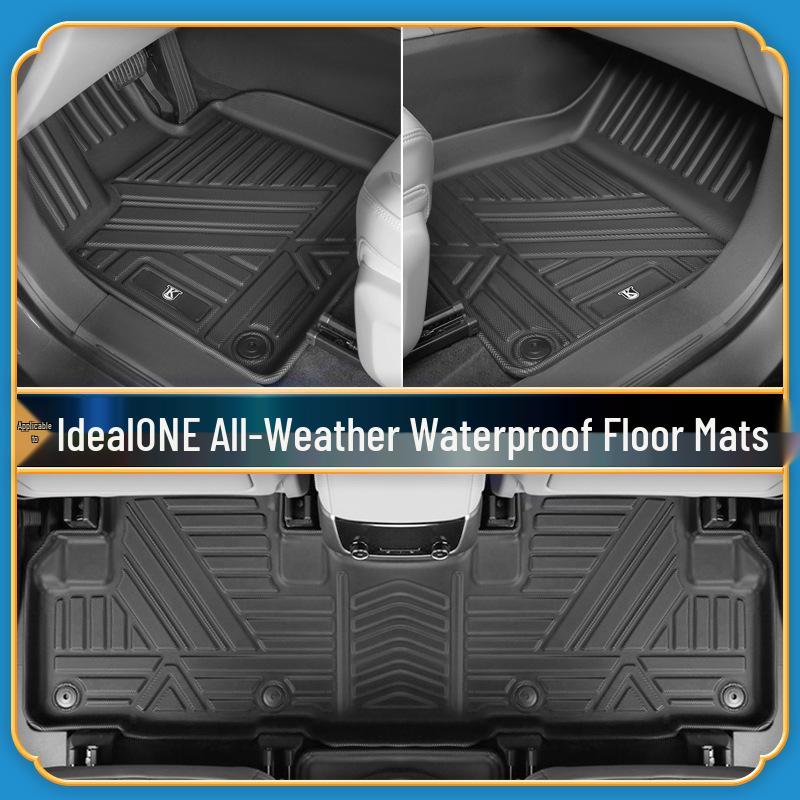 Ideal ONE TPE Trunk Mat: Eco-Friendly, Waterproof, Double-Layer Carpet Protector