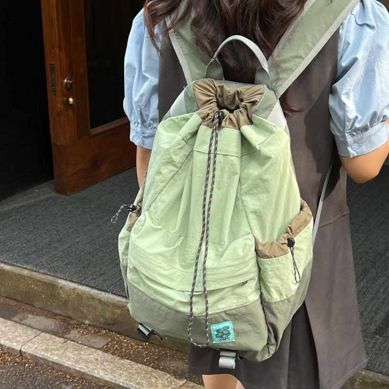 Li Shen Lightweight Drawstring Backpack