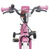 Kinderfahrrad 16 Zoll für Alter 4 6 Hellrosa