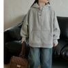 Children's Hooded Sweatshirt Jacket—Fall Casual Outerwear for Girls