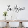 Bon Appetit Cuisine Wall Stickers Home Decoration