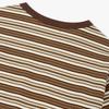 STudio Tomboy MulTi STripe Crop ShorT Sleeve T shirT 9176322976