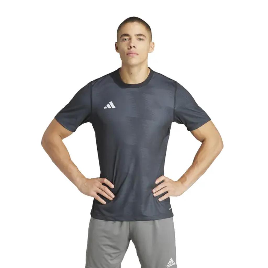 adidas Mens 24 Logo Reversible Regular T-Shirt