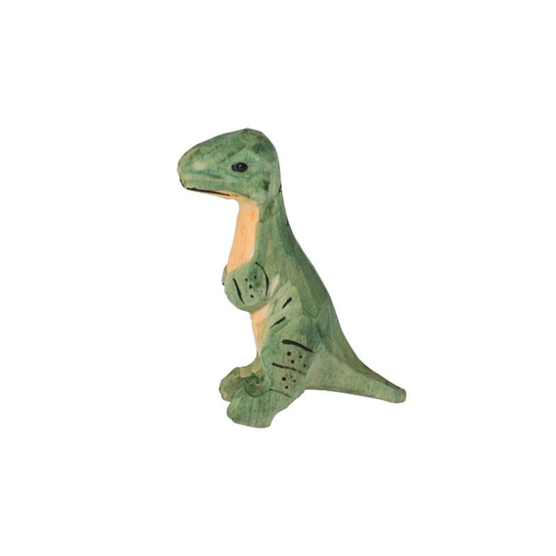 

Wooden Dinosaur Figurine Collectors Edition For Home Office Decor And Gift Giving зелёный
