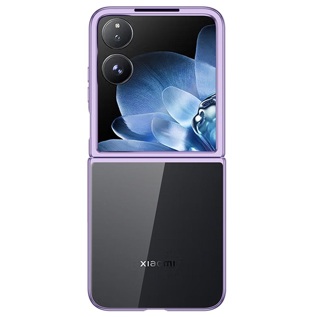 Für Xiaomi Mix Flip 5G Hülle Galvanisiert Transparentes PC Handyhülle