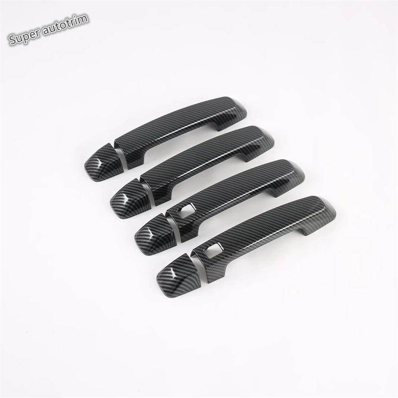 Door Handle Bowl Decoration Protector Cover Trim For Great Wall GWM WEY TANK 300  - 2025 Chrome Black Accessories Exterior