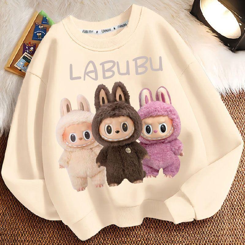 

Милые детские худи, модные худи свободного кроя с длинными рукавами для мальчиков и девочек на весну и осень 140