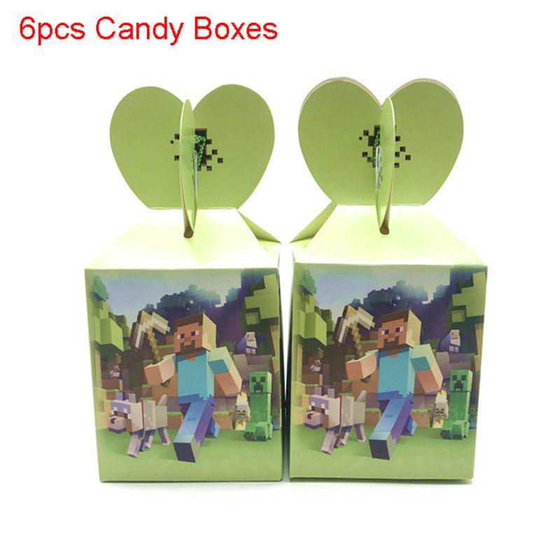 Shower Minecraft Baby Birthday Party Supplies Decoration Tableware Disposable