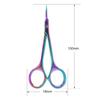 Professional Russian Style Curved Tip Nail Clippers - Dead Skin Cuticle Nipper for Salons