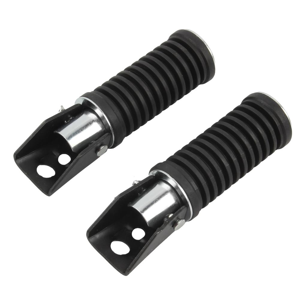 1 Pair Universal Motorbike Motocross Rear Footrests FootPeg Foot Pegs For Suzuki GS125 GN125 CG125 Motocross Accessories Pedals