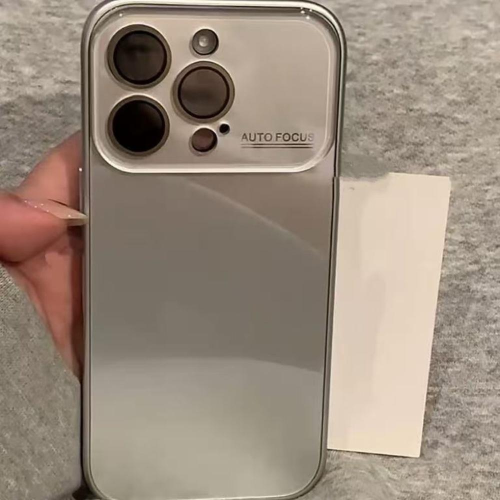 Seconds become larger, window glass case with lens film, suitable for iPhone17Pro mobile phone case, new Apple 16promax15 all-inclusive. iPhone 13Pro Max