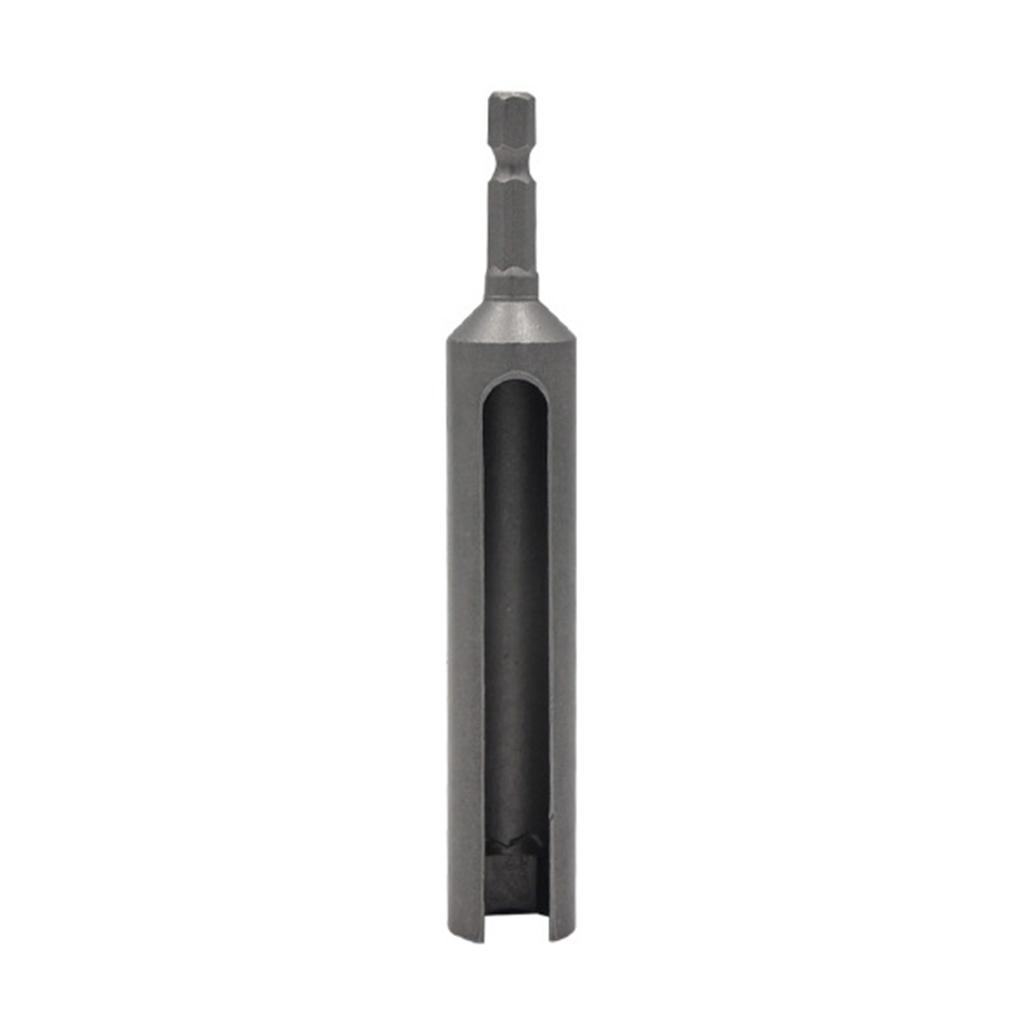 Open Hex Nut Driver Socket Slotted Impact Electric Hex Shank Slotted Drill Bit Socket Wrench Tool for Mountain Bike