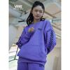 Vans Sweatshirts Unisex Purple Crew Neck Moderate Regular VN000911BT2